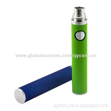 Evod Twist Voltage Adjust Batteries, by Press Button with 2-3 Hours Charging Time